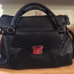 Urban Expressions Black Satchel